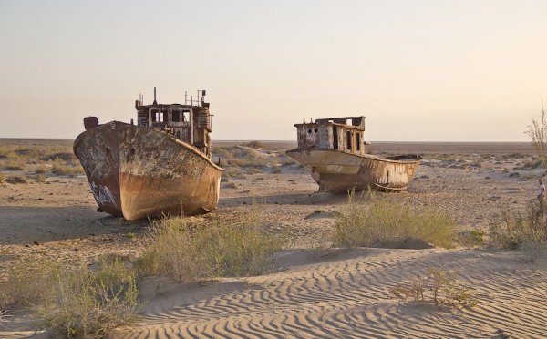 Аральское море корабли в пустыне