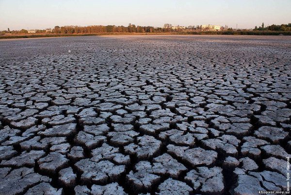 Высохшие реки и озера