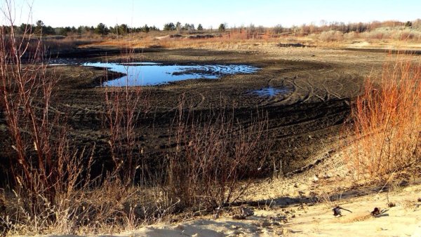 Высохшие водоемы