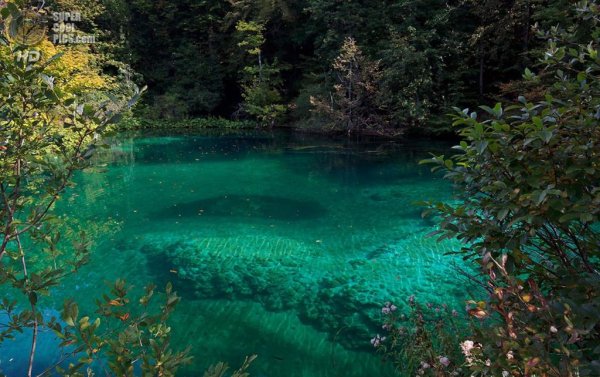 Голубое озеро Хорватия