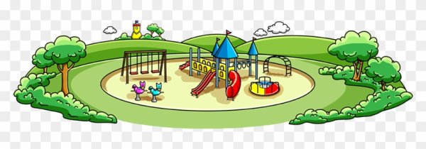 Отдых парк мультяшная