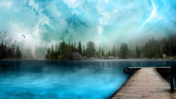 Сказочное озеро