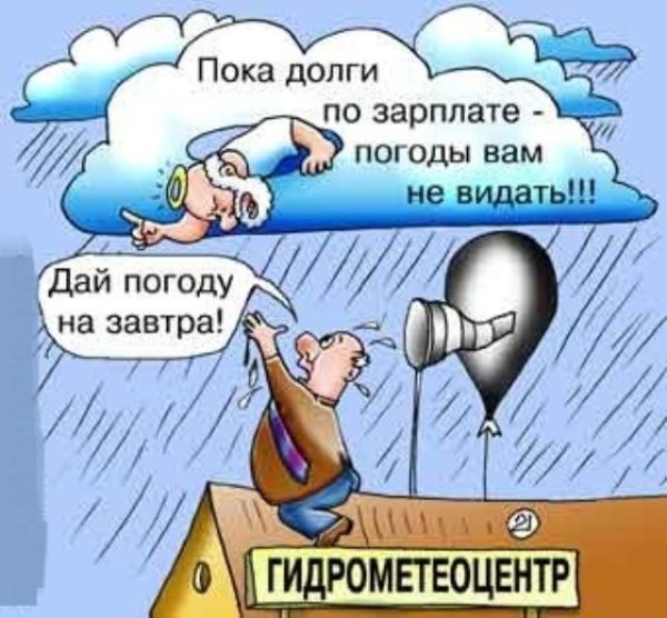 Анекдоты про погоду смешные