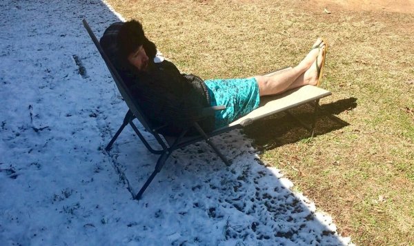 Мемы про жару и холод