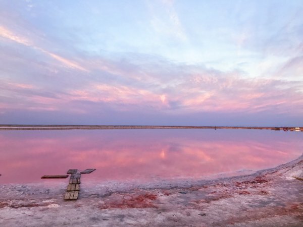 Озеро Сасык Евпатория