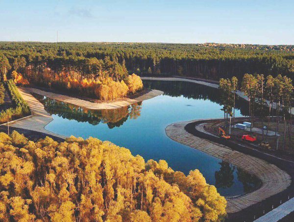 Лебяжье озеро Казань