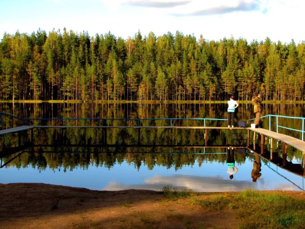 Озеро Лебяжье Петяярви