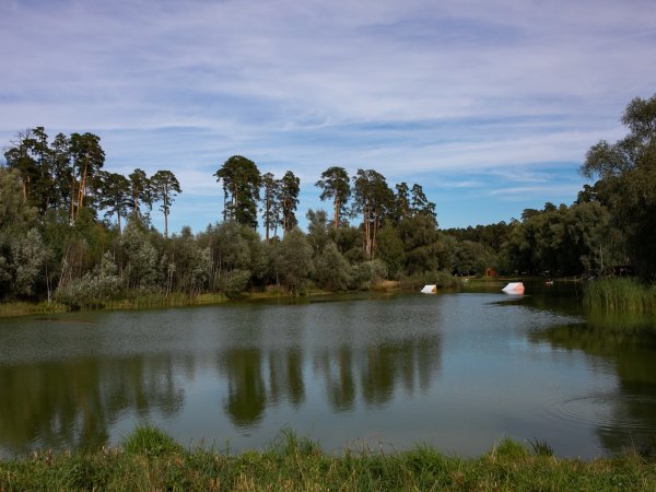 Озеро большое Лебяжье Казань