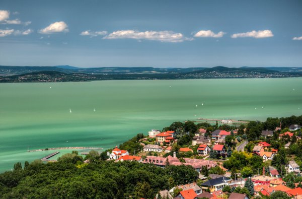 Природа Венгрии озеро Балатон