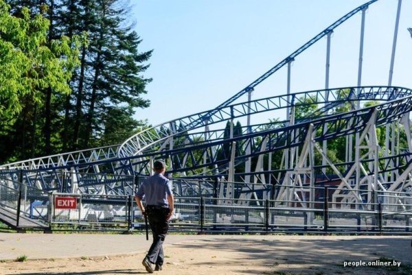 Парк Челюскинцев американские горки