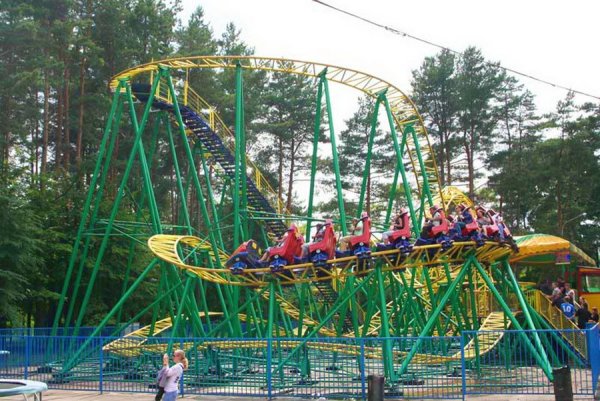 Минск парк Челюскинцев аттракционы