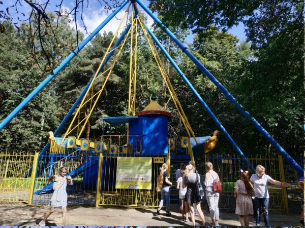 Минск парк Челюскинцев аттракционы