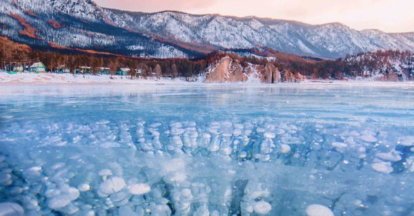 Лаго Бьянко Швейцария лёд