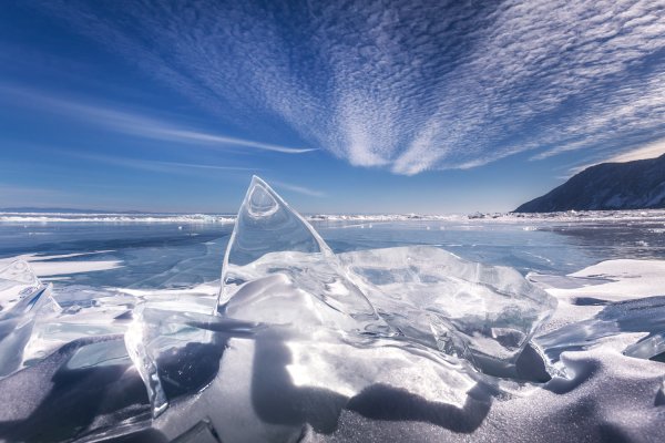 Байкальский лед Торосы