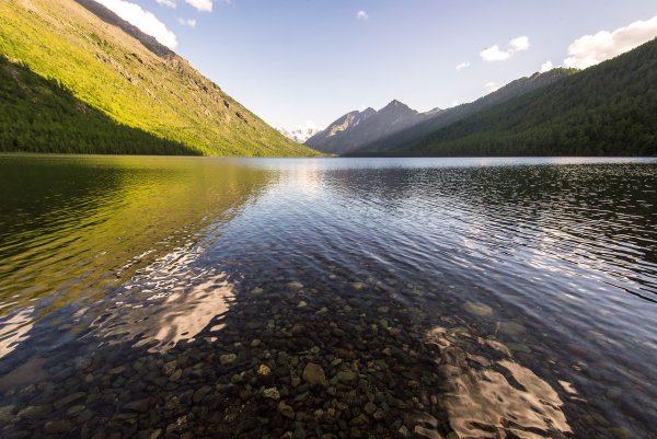 Нижнее Мультинское озеро Алтай
