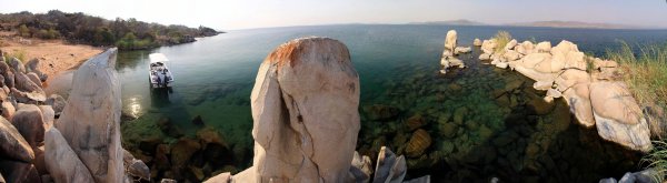 Озеро Танганьика в Африке