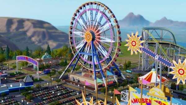 SIMCITY парк аттракционов