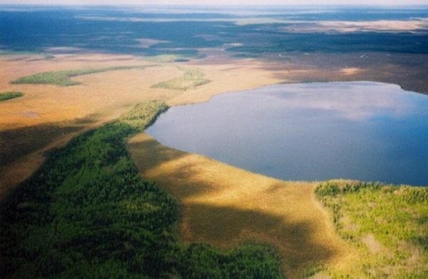 Адово озеро в Гайнском районе Пермский край