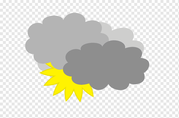 Солнце спряталось за тучи