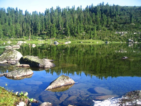 Тагарское озеро Красноярск