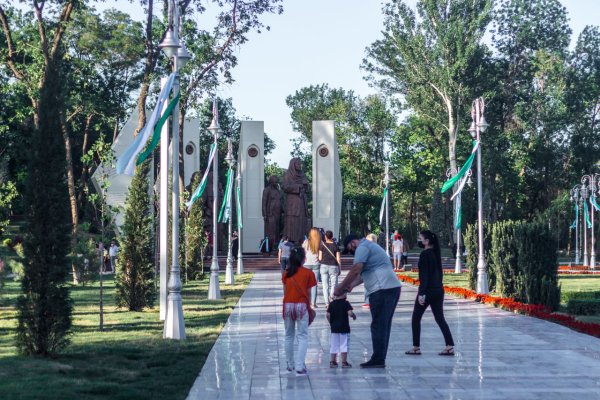 Парке Победы Ташкента