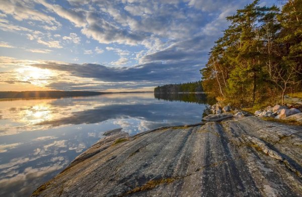 Озеро Венерн Швеция