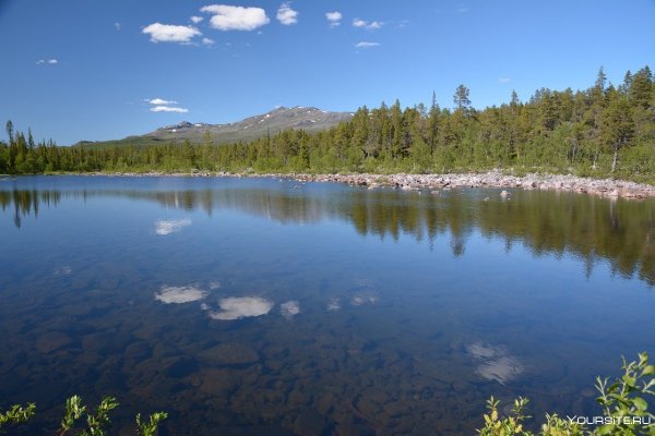 Озеро Бурен Швеция