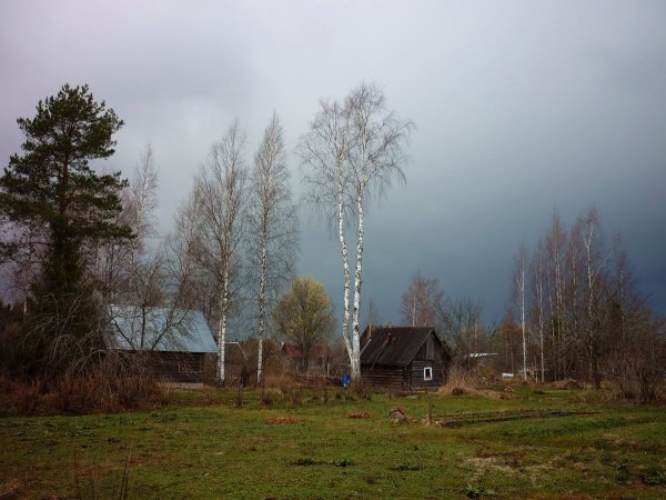 Дождливая деревня