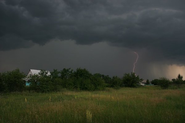 Молния в деревне