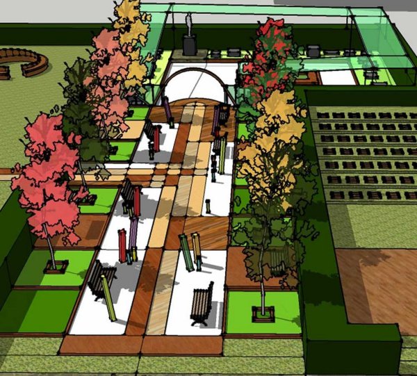 Озеленение школьной территории