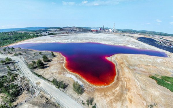 Озеро Карачай в Челябинской области