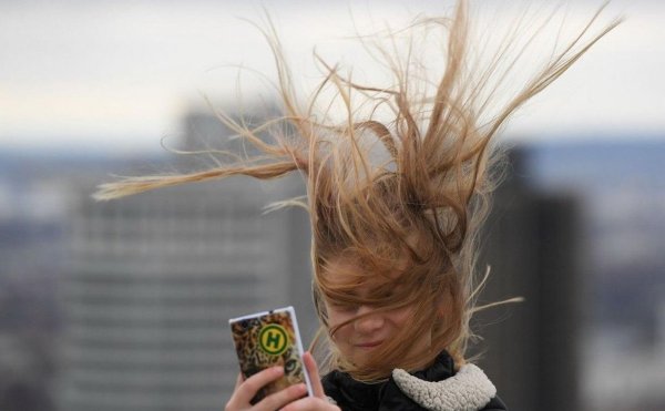 Фотосессия в ветреную погоду