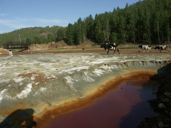 Карабаш красное озеро