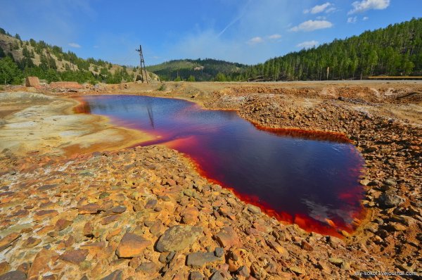 Карабаш красное озеро