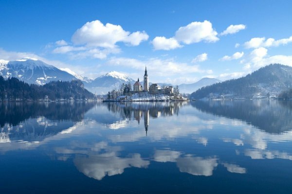 Бледское озеро Словения