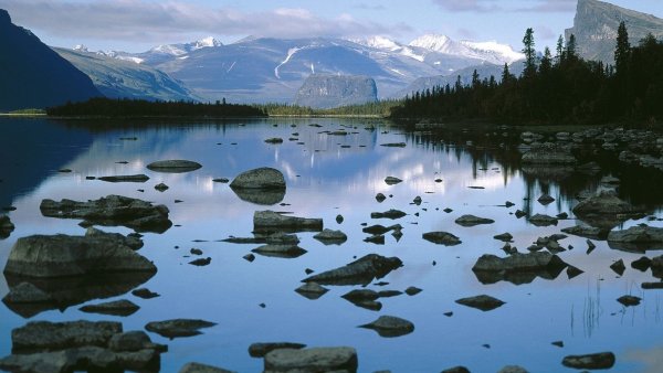Озеро Оснен Швеция