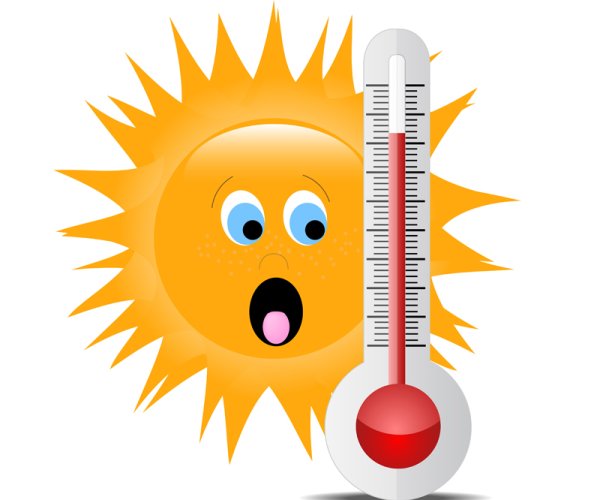 Рисунок жары