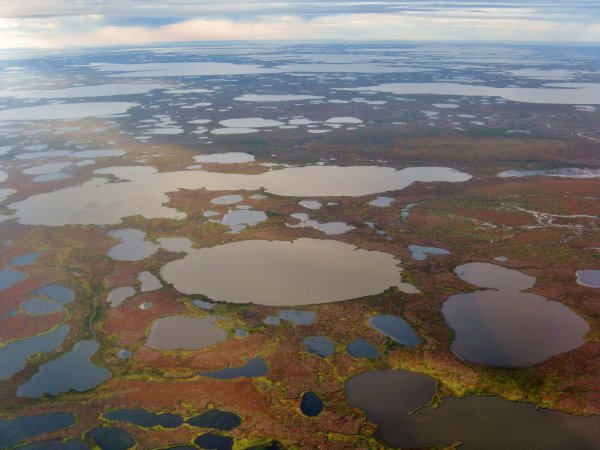 Термокарст (термокарстовое озеро