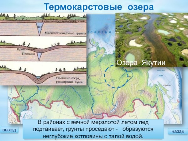Термокарстовые озера Якутии