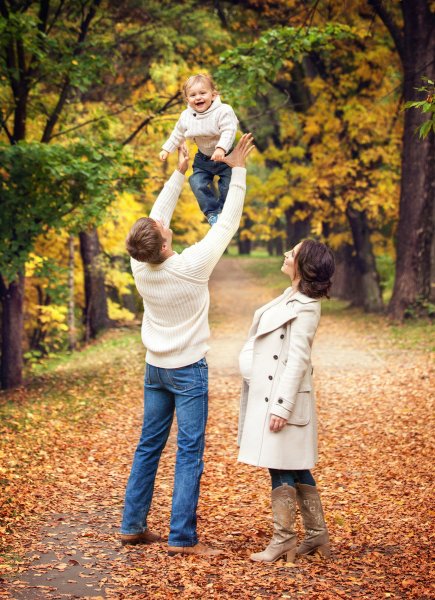 Семейная фотосессия парк