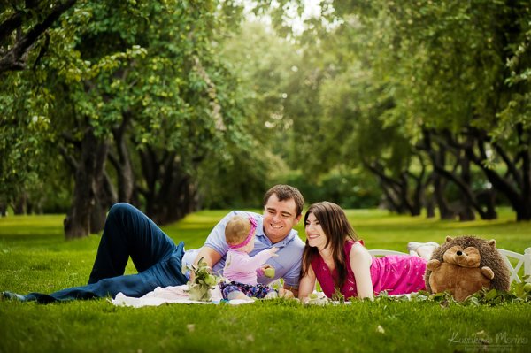 Прогулка с детьми на природе