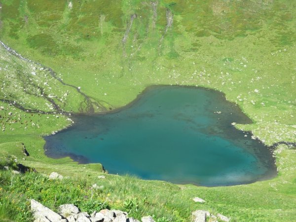 Озеро Запрудное Архыз