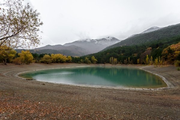 Озеро Юбилейное Крым село Запрудное