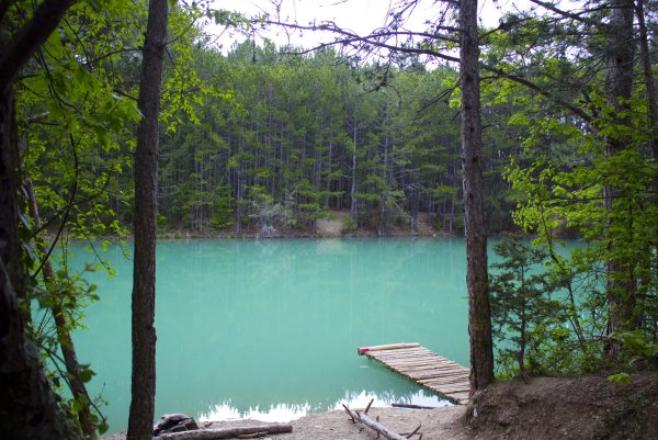 Голубое озеро Запрудное