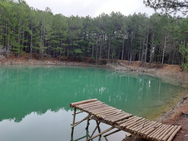 Бирюзовое озеро Ялта Кореиз