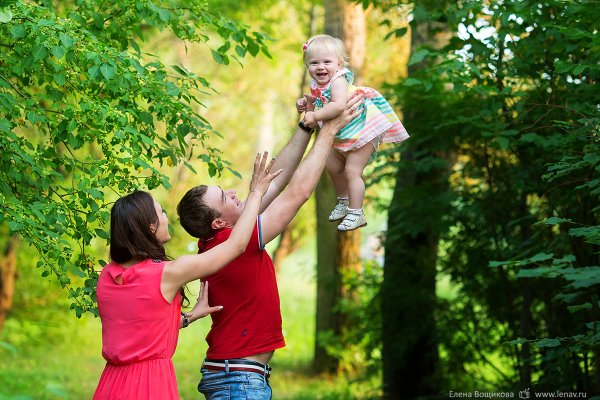 Семейная фотосессия в парке