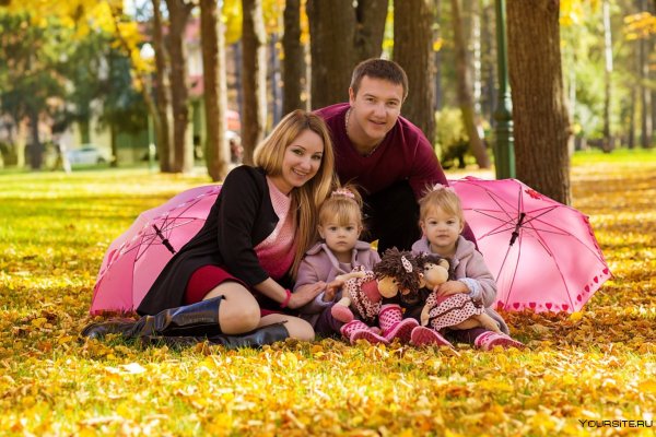 Семейная фотосессия в парке