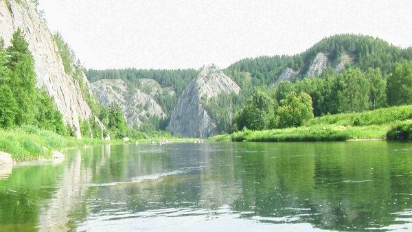 Река белая Бирск
