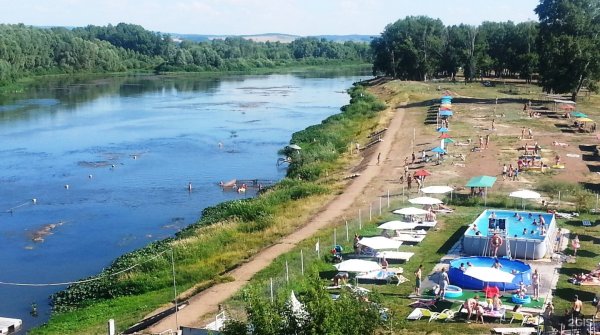 Салават пляж городской
