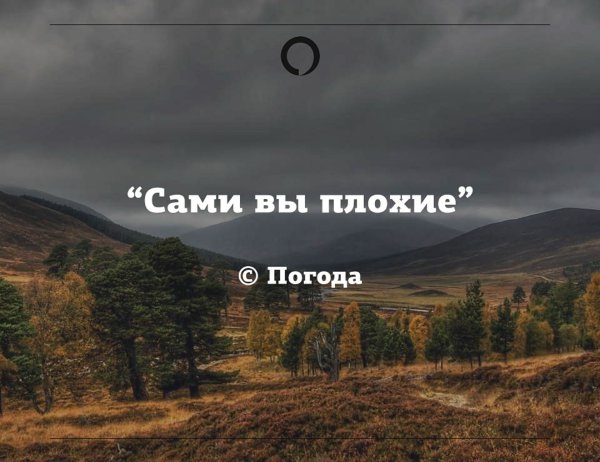 Сами вы плохие